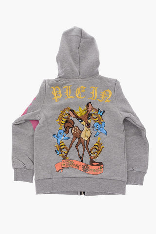 Rhinestone embellished MOONLIGHT DREAM hoodie sweatshirt