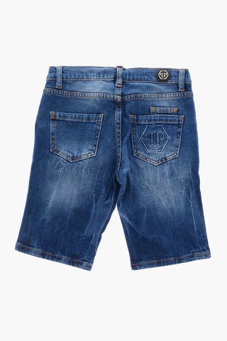 distressed STATEMENT shorts