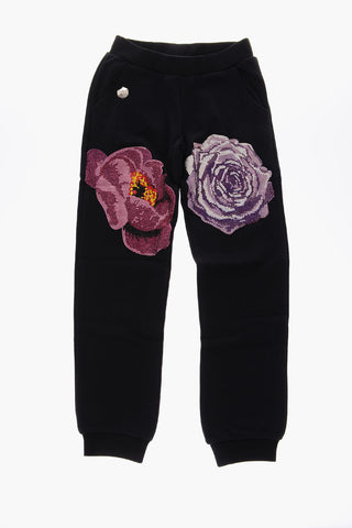 pantalone jogger REAR WINDOW con strass