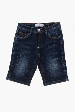 distressed STATEMENT shorts