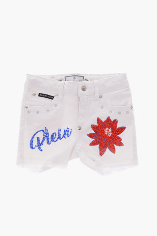shorts ELLIE con strass