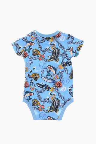 printed ALAN P. bodysuit