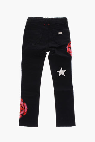 jeans Skinny YOU LOVE ME  con strass