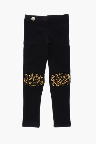 Leggings IT AIN'T ME in cotone con borchie