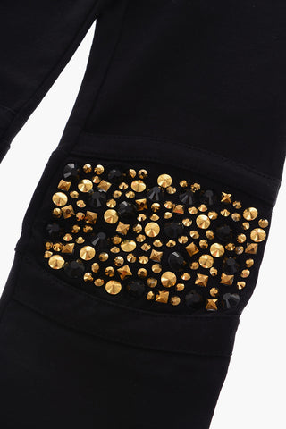 Leggings IT AIN'T ME in cotone con borchie