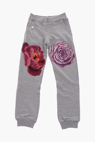 pantalone jogger REAR WINDOW con strass