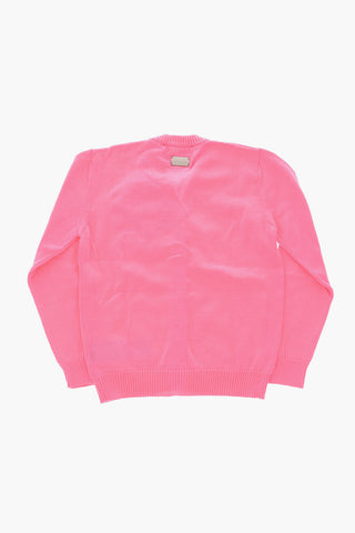 v-neck CELI cardigan with rhinestone embellished detail