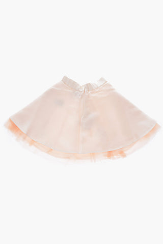 tulle jewels flared AVRIL skirt