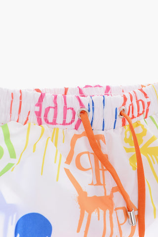 costume da bagno boxer stampato