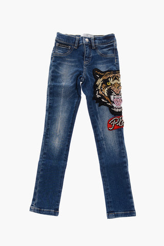 jeans BABY con strass