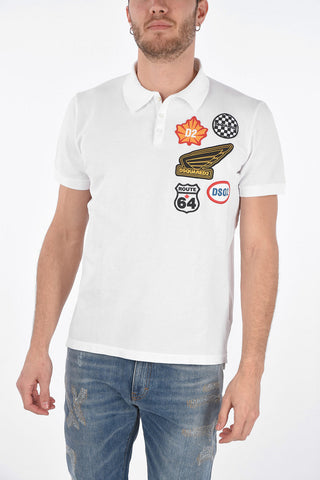Polo with Patches