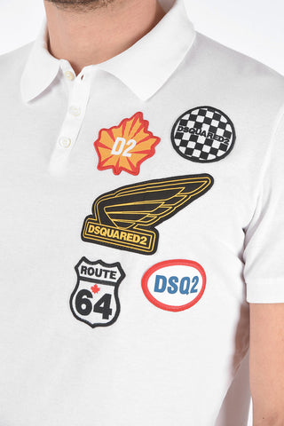 Polo with Patches