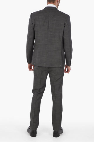 CC COLLECTION side vents pin check 2-button RIGHT suit