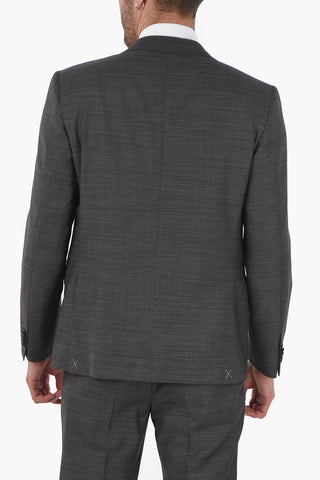 CC COLLECTION side vents pin check 2-button RIGHT suit
