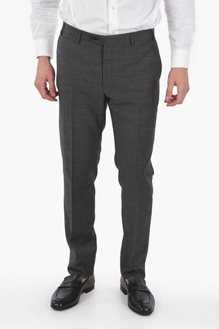 CC COLLECTION side vents pin check 2-button RIGHT suit