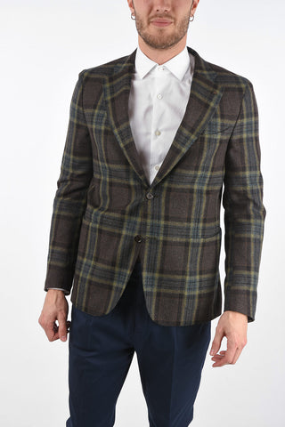CC COLLECTION Tartan Virgin Wool REWARD Blazer
