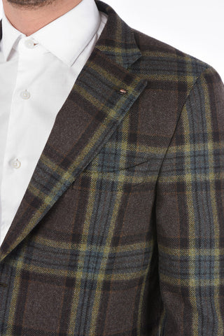 CC COLLECTION Tartan Virgin Wool REWARD Blazer