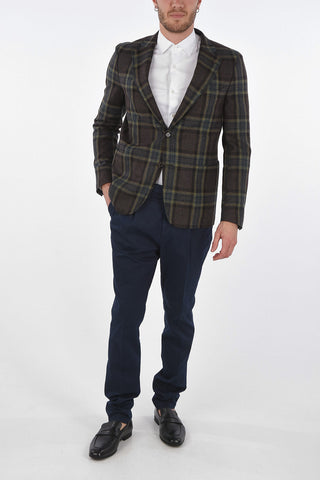 CC COLLECTION Tartan Virgin Wool REWARD Blazer