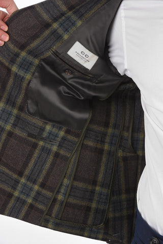 CC COLLECTION Tartan Virgin Wool REWARD Blazer