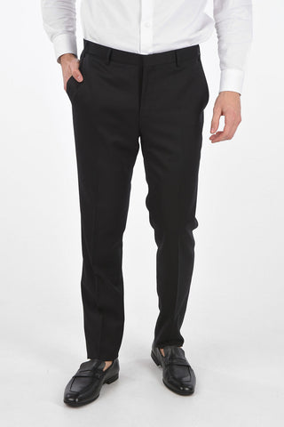 CC COLLECTION virgin wool REWARD side vents notch lapel 2-button suit drop 7R