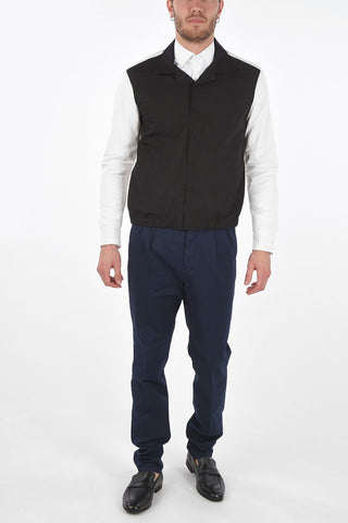 TRAVEL Camicia Loose Blouson Fit a 2 Tasche