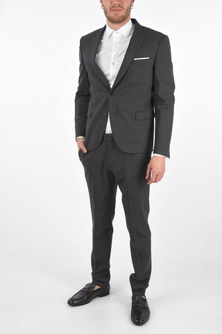 TRAVEL No Hem Pants DECONSTRUCTED Slim Fit Suit