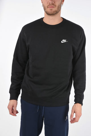 Logo Embroidered Crewneck Sweatshirt
