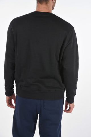 Logo Embroidered Crewneck Sweatshirt