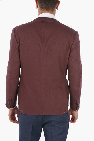 Blazer ACADEMY SOFT in Tessuto Twill con Tasche a Toppa