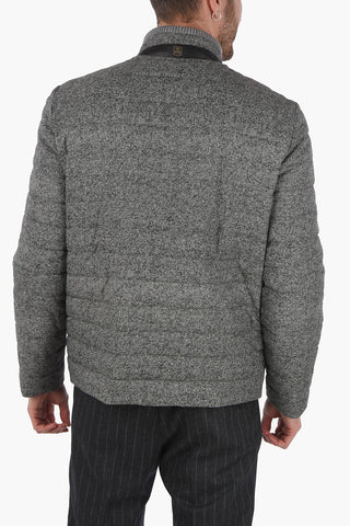 ID 2 Pockets Front Zipped Duvet with Wool Details