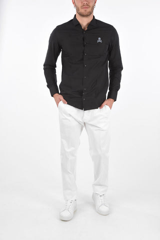 HOMME camicia ricamo Teschio