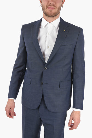 CC COLLECTION side vents pin check 2-button RIGHT suit