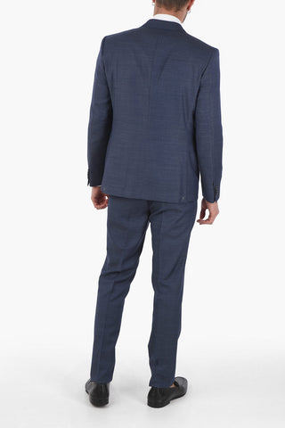 CC COLLECTION side vents pin check 2-button RIGHT suit