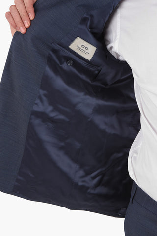 CC COLLECTION side vents pin check 2-button RIGHT suit
