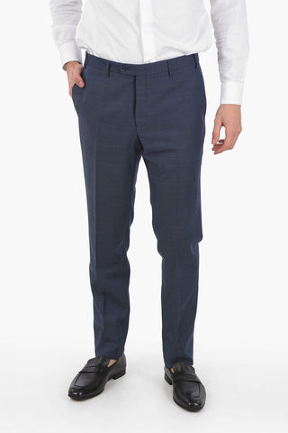 CC COLLECTION side vents pin check 2-button RIGHT suit