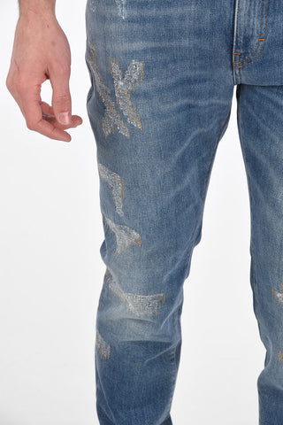 jeans effetto vintage 16cm