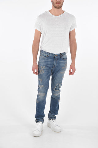 jeans effetto vintage 16cm