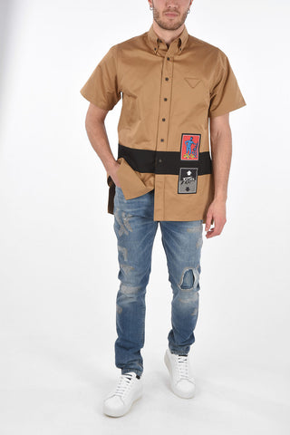 Short Sleeve Oversized Shirt