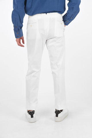ID Mid-rise waist jetted pocket pants