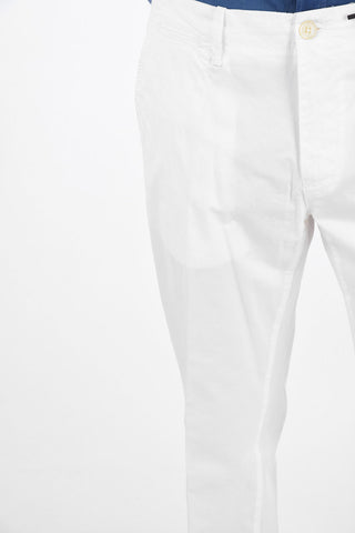 ID Mid-rise waist jetted pocket pants
