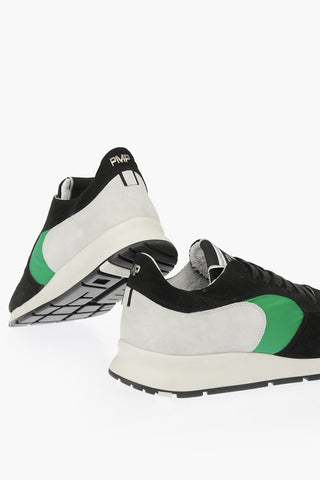 Fabric and Suede Leather MONTECARLO Sneakers