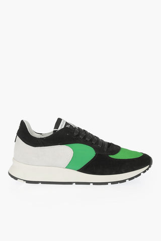 Fabric and Suede Leather MONTECARLO Sneakers