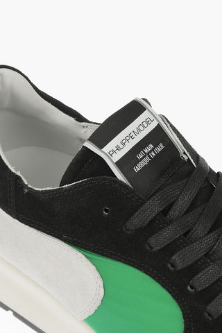 Fabric and Suede Leather MONTECARLO Sneakers