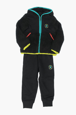 Set Felpa Sherpa e Jogger
