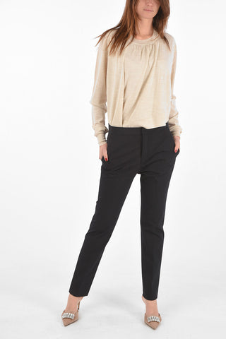 MM1 Mid Rise Pants with Pleat