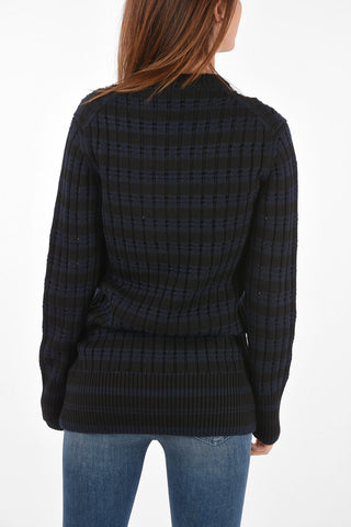 BLACK GOLD Striped Oversize MEMBER Sweater