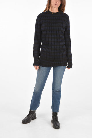 BLACK GOLD Striped Oversize MEMBER Sweater