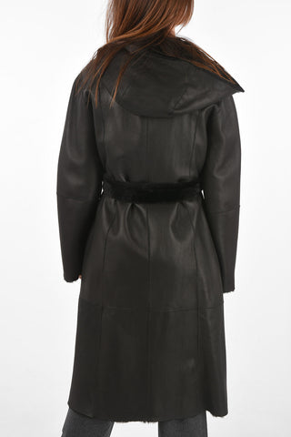 Reversible Shearling Coat