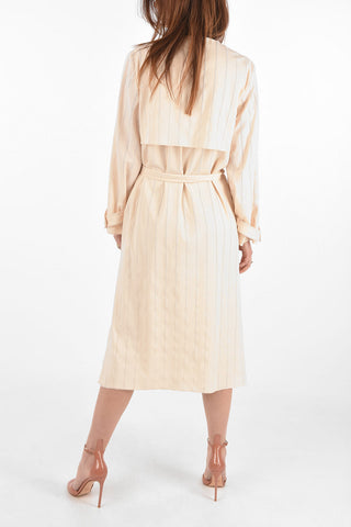 side pockets maxi dress with belt