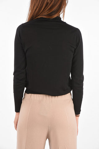 Maglia a Collo Alto in Lana